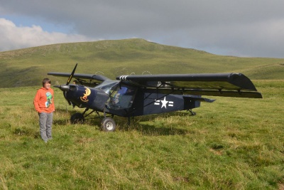Zenair 701 et son pilote en herbe